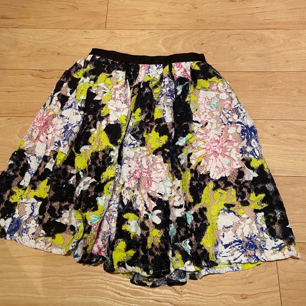 French Connection lace skirt